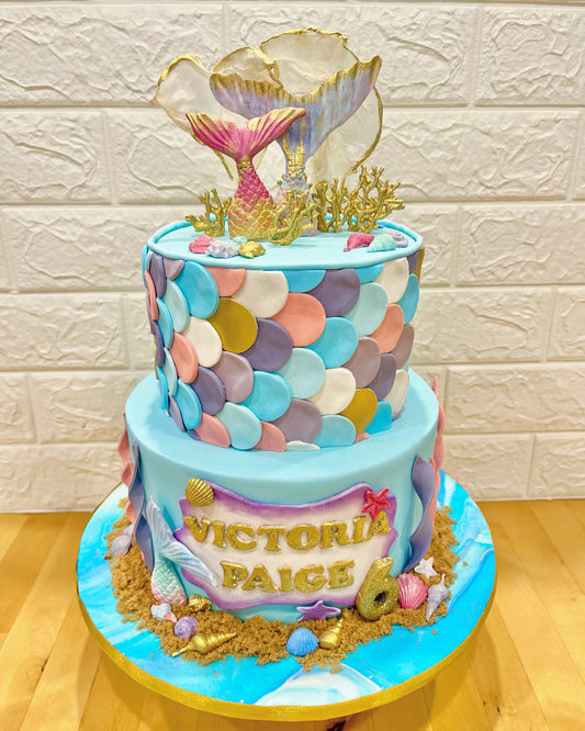 Golden Mermaid Scales