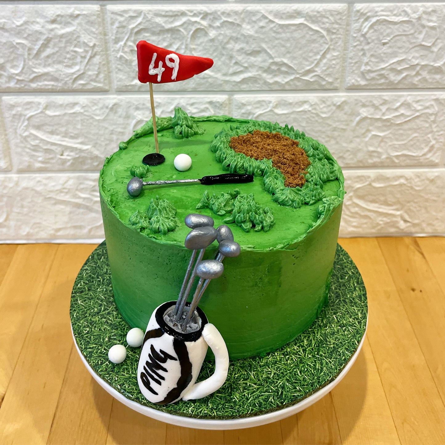 Golfer Cake