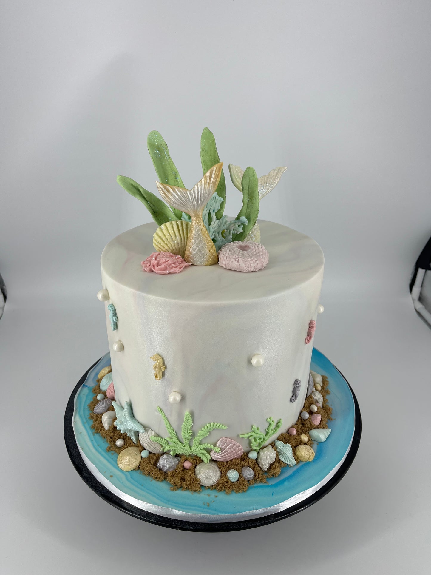 Mermaid in pastels