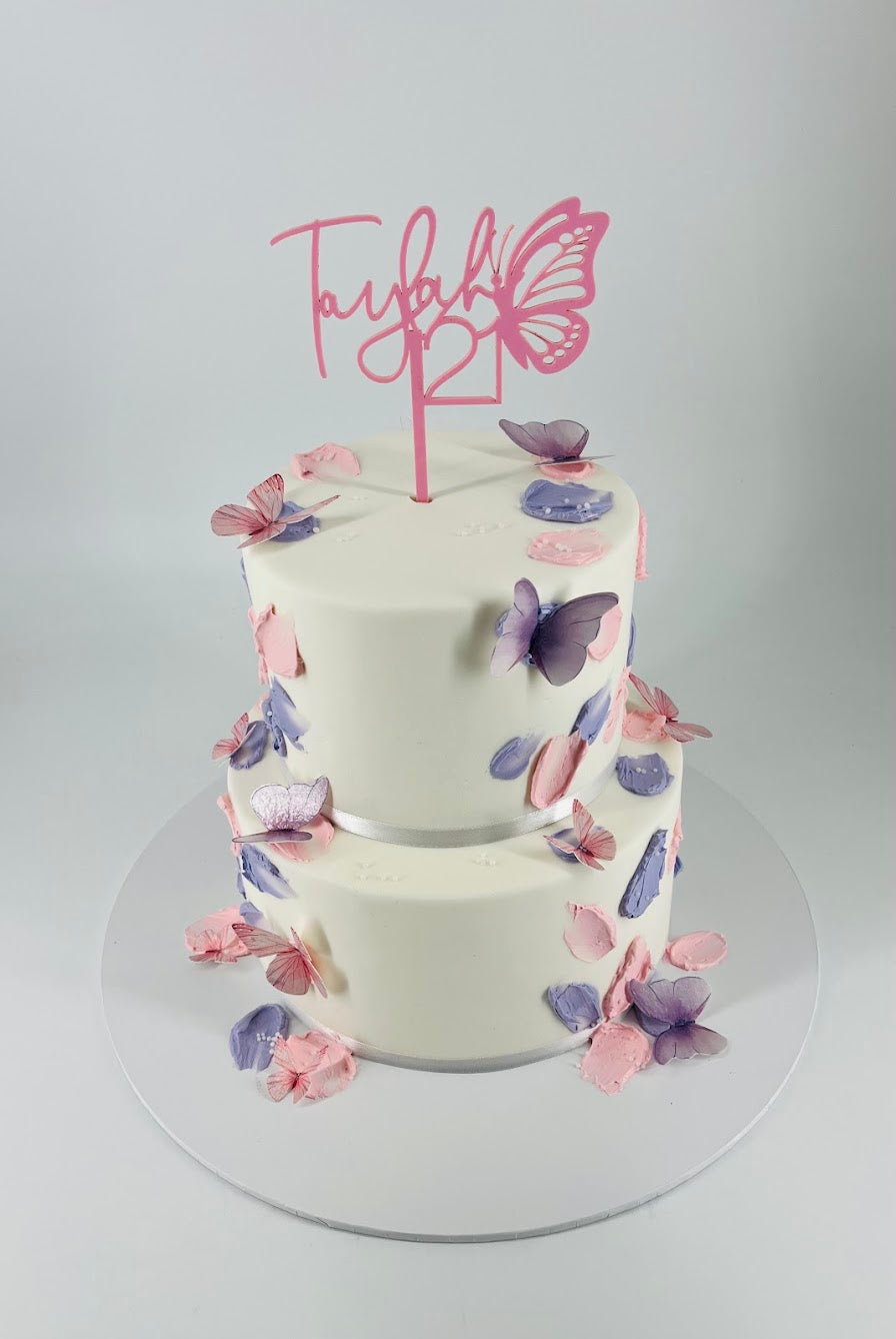 Pink and Purple Butterflies