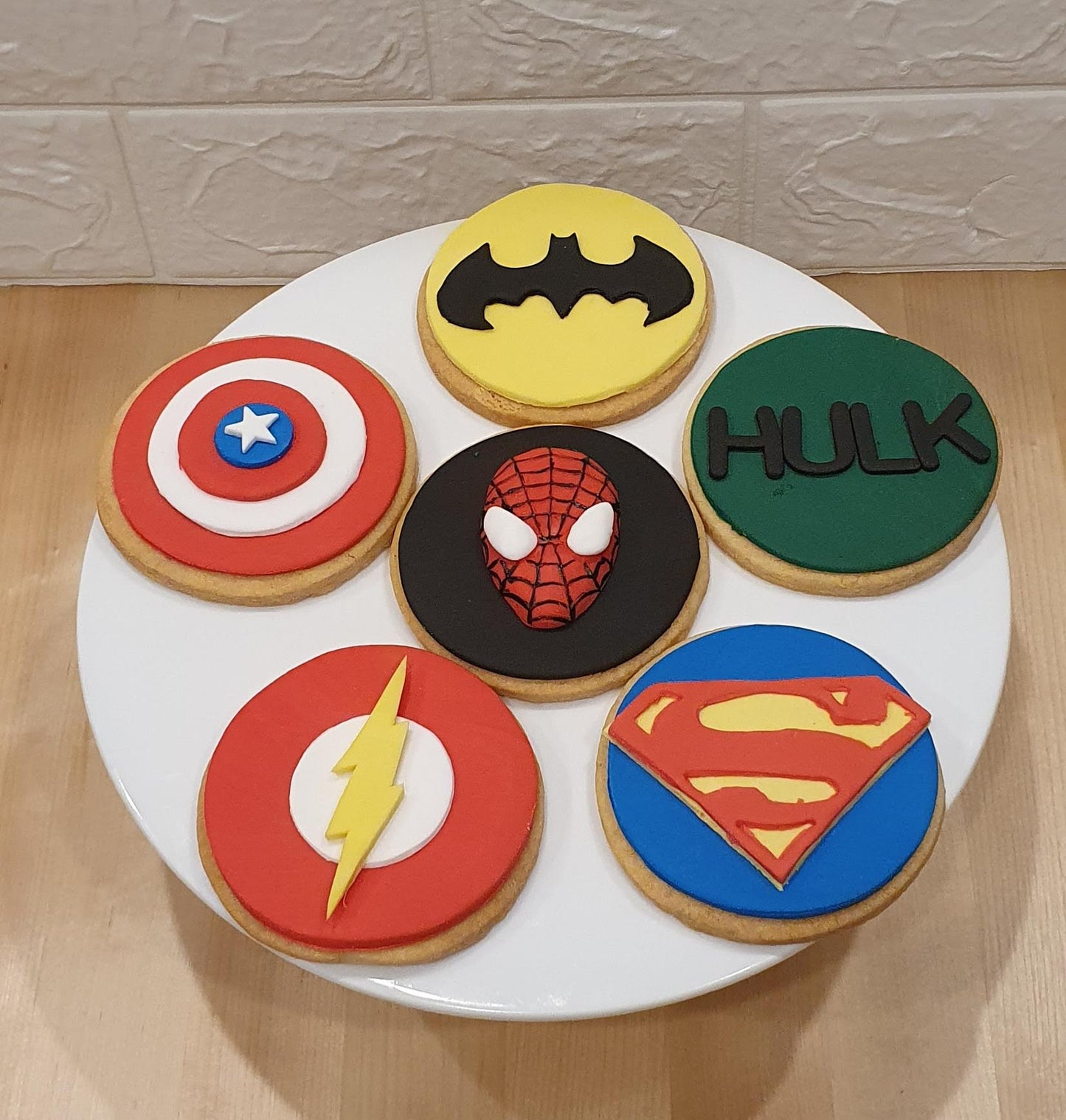 Superhero Cookies
