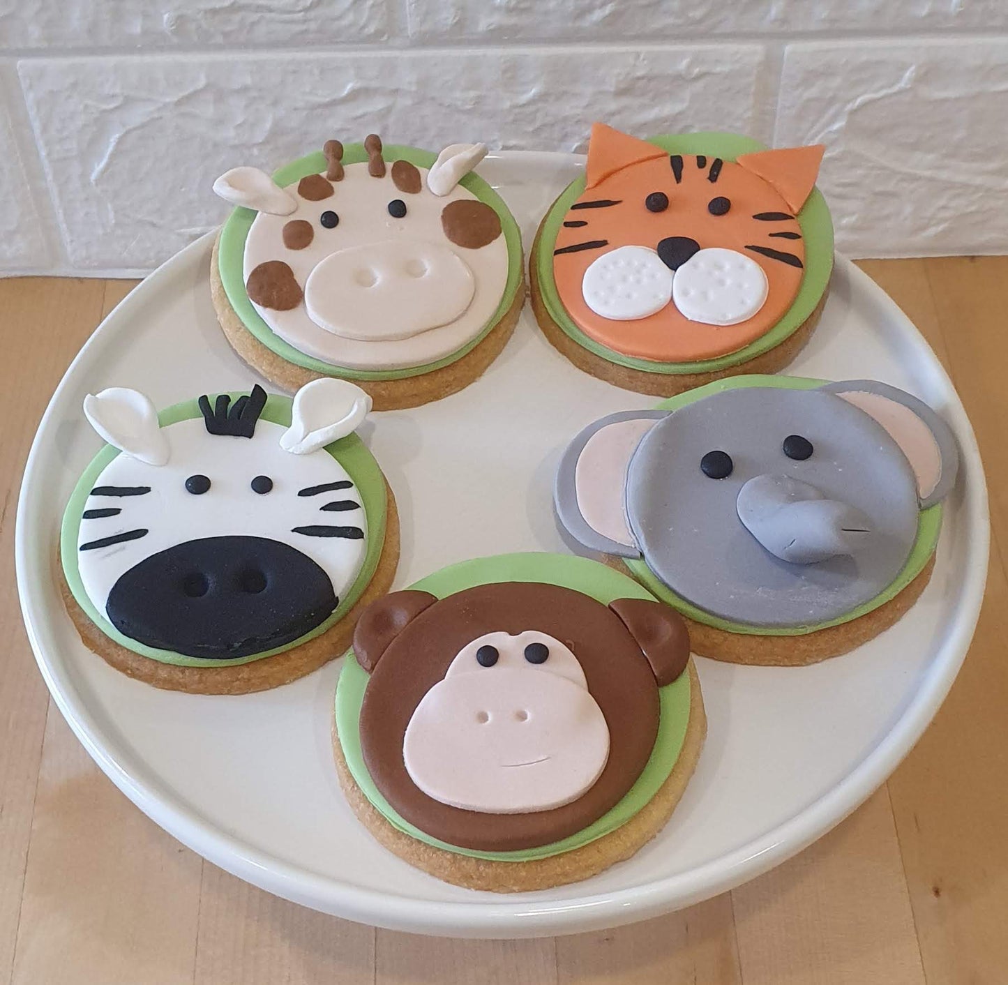 Jungle Animal Cookies