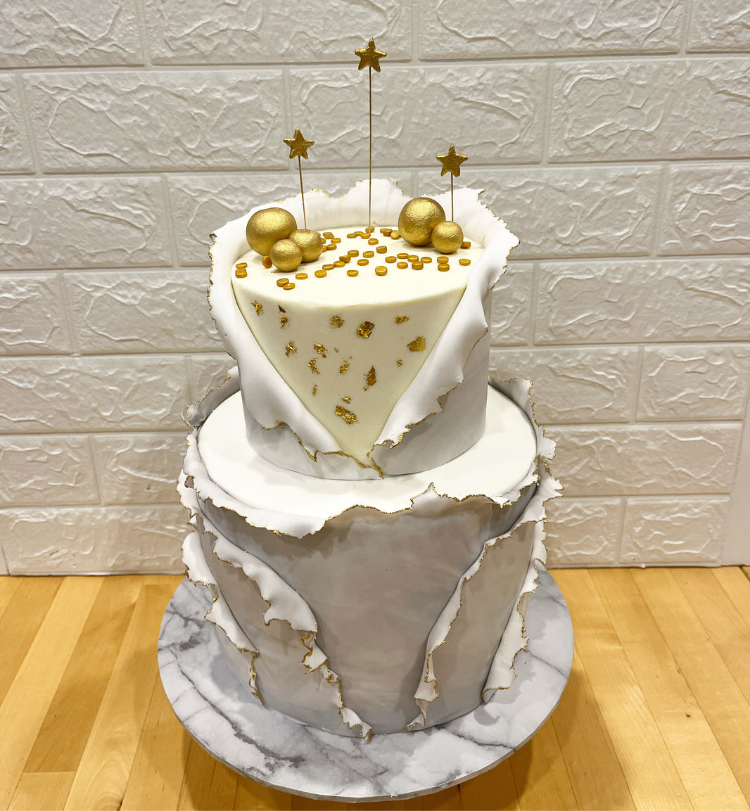 2 Tier Cakes | Simple 2-Level Custom Cakes – Cakebellies