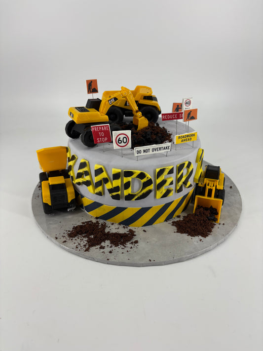 Construction Cake