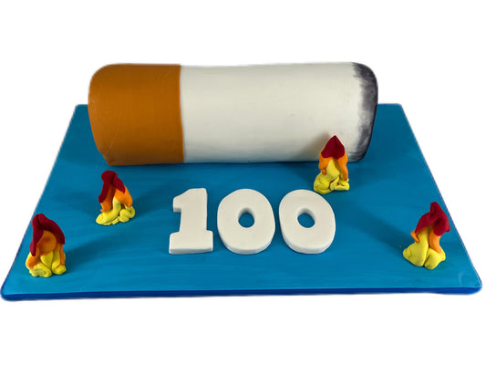 Cigarette Cake