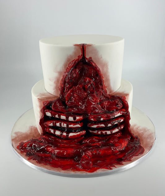 "Horror" Wedding Cake